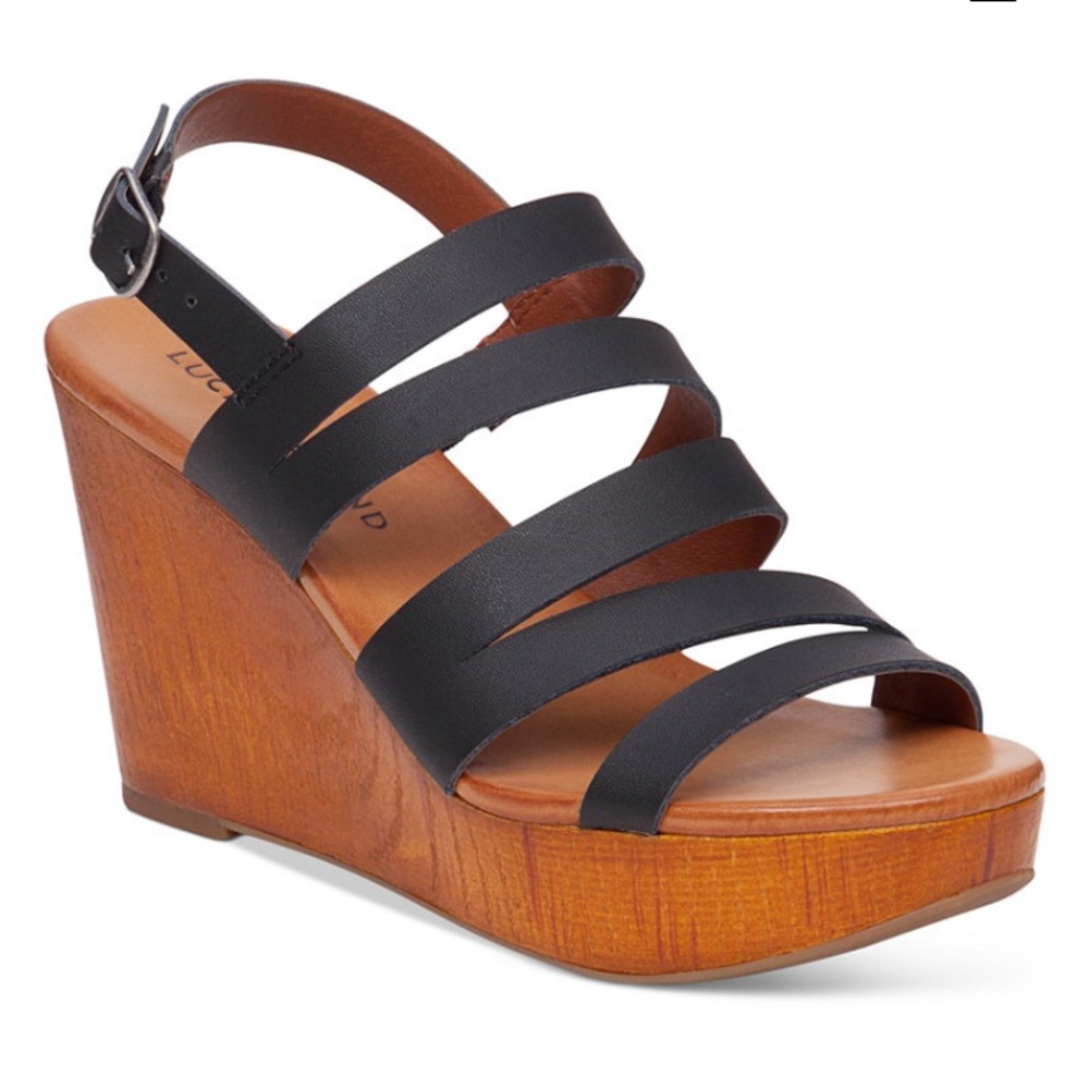 Lucky Brand Marinaa Wedge Sandals